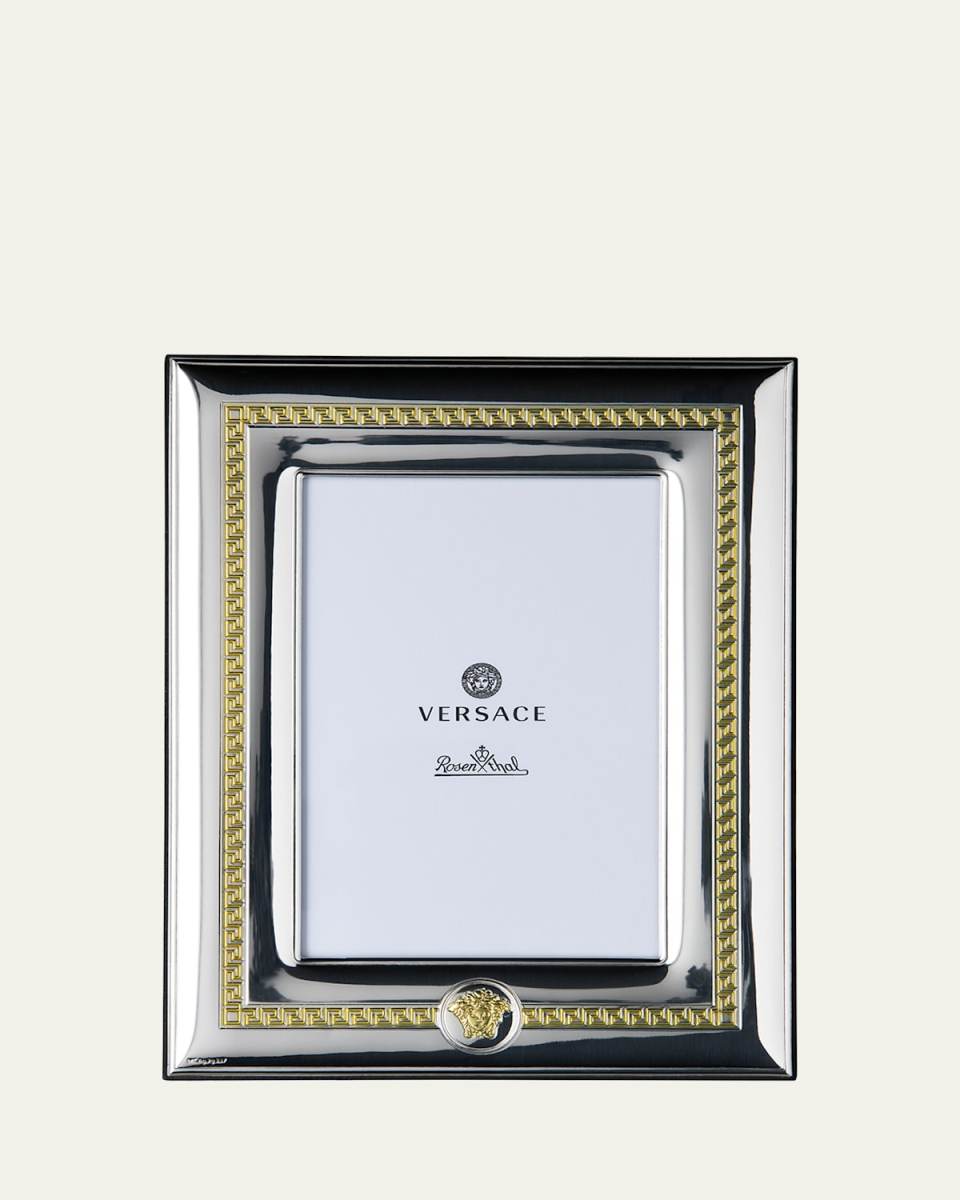Silver & Gold Photo Frame, 4" x 6"